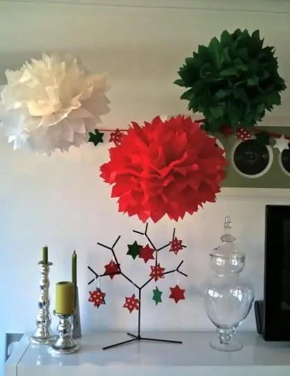 christmas paper balls