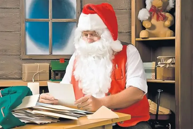 Surat kepada Santa Claus: cara menulis kepada Veliky Ustyug