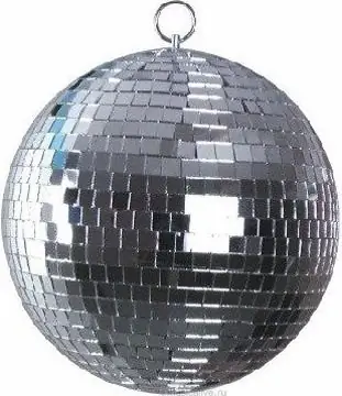 How to make a mirror ball from discs