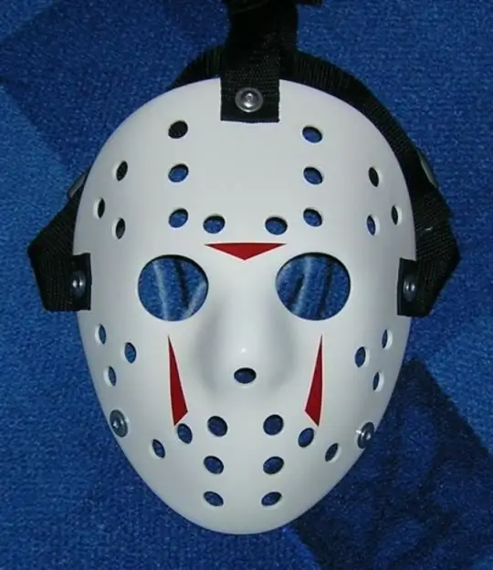 Hoe maak je een Jason-masker?