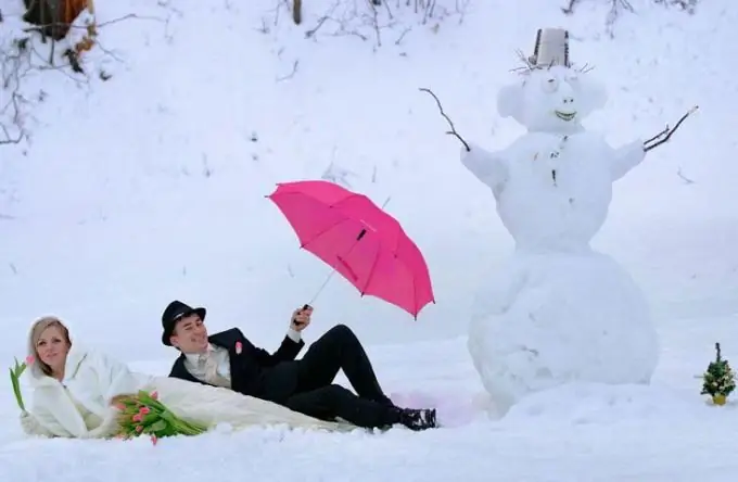 Ideeën voor een winterse trouwfotoshoot